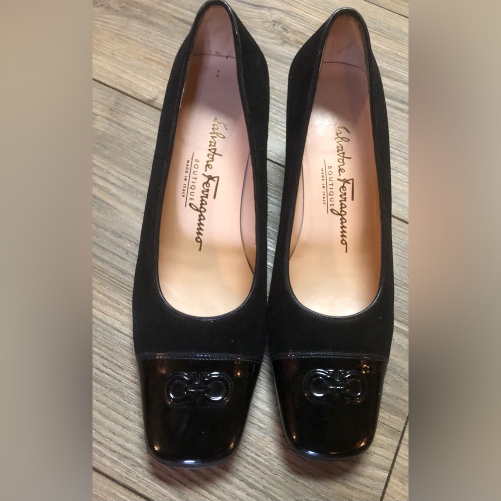Salvatore Ferragamo Black Shoes